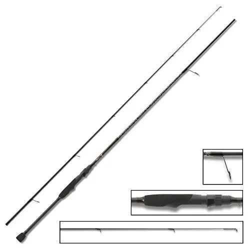 Produktbild: Saeger Unisex – Erwachsene 10C4039507209193C10 Iron Claw High-V S-662L 1,98m 4-18g-Spinnrute zum Spinnfischen auf Barsche, Angelrute zum Spinnangeln, Barschrute, Jigrute, Bunt, Normal