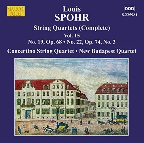 Produktbild: Sämtliche Streichquartette Vol.15