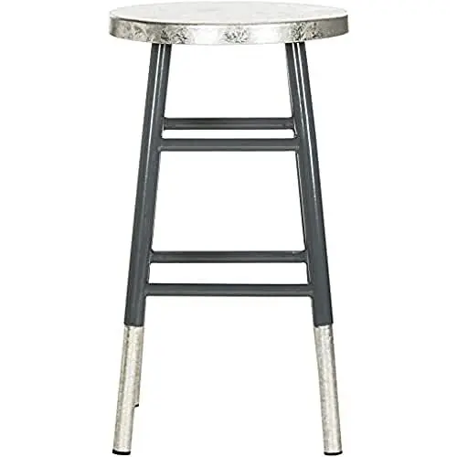 Produktbild: SAFAVIEH Modern Bar & Counter Stool, in Grey and Silver