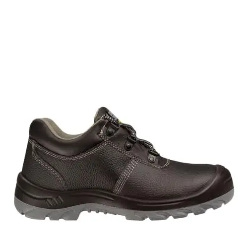 Produktbild: SAFETY JOGGER S3 Sicherheitsschuhe Herren und Damen - BESTRUN - Arbeitsschuhe aus Leder mit Stahlkappe, rutschfest und mit Stahlzwischensohle EU 41, Schwarz