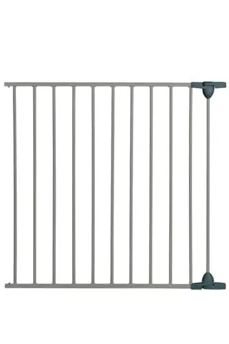 Produktbild: Safety 1st Schutzgitter Verlängerung Modular, Erweiterung für unser 3-teiliges oder 5-teiliges Kaminschutzgitter, modulares Absperrgitter für offene Wohnbereiche, Maße 72 cm, Grau