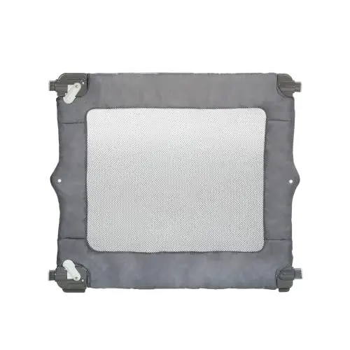 Produktbild: Safety 1st Travel Safety Barrier, Reisetreppengitter, Klemmgitter, Babygitter auch für Hunde Geeignet, 6 Monate - 2 Jahre, Dark Grey (dunkelgrau)