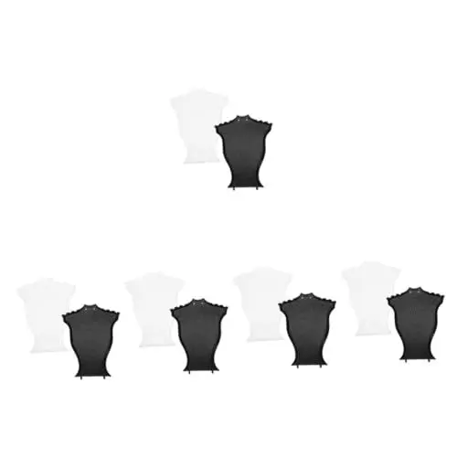 Produktbild: SAFIGLE 10 Stück Porträt Halsketten Display Halsketten Kette Büste Halsketten Display Halter Ständer Ketten Anhänger Display Schmuck Display Boutique Herren Halsketten Halsketten