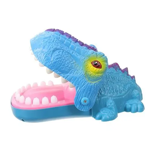 Produktbild: SAFIGLE 1 Stück Dinosaurier-beißfinger-Spielzeug Tierbeiß-Party-trickspiel Für Jungen Und Mädchen Neuartiges Spielzeug Ohne Batterie Für Geburtstag Weihnachten Halloween Zufällige Farbe