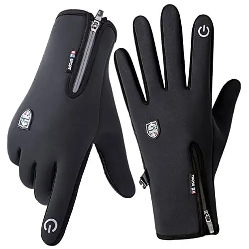 Produktbild: SAFIGLE Sport Plüschhandschuh Touchscreen Herren Warme Fitnesshandschuhe Outdoorhandschuhe Für Männer Vollfinger-Design