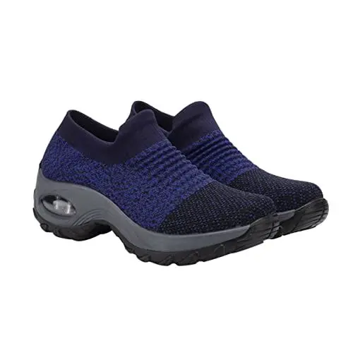 Produktbild: SAFIGLE 1 Paar Freizeitschuhe Für Damen – Bequemes Material Kein Aufdruck Leicht Modische Sportschuhe Für Im Freien