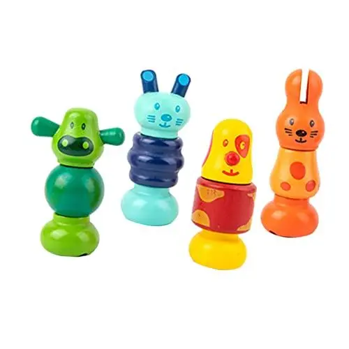Produktbild: SAFIGLE 1 Satz Nussblöcke Schraubenblock-Spielzeug Lernspielzeug Bausteine ​​für Kinder Kinderspielzeug Schrauben Und Muttern Holzschraubenspielzeug Kleinkind Vorschule Hölzern Füllstoff
