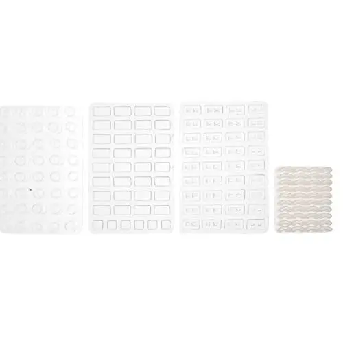 Produktbild: SAFIGLE Professionelles Ziegelform-Set - 1 Satz Mini-Ziegel-Silikonform für Puppenhaus-Miniatursteine - DIY Sandtisch Zubehör - Fondantform Backsteinformen im Maßstab 1:12 - Mini-Steine Kieselgel Bahn