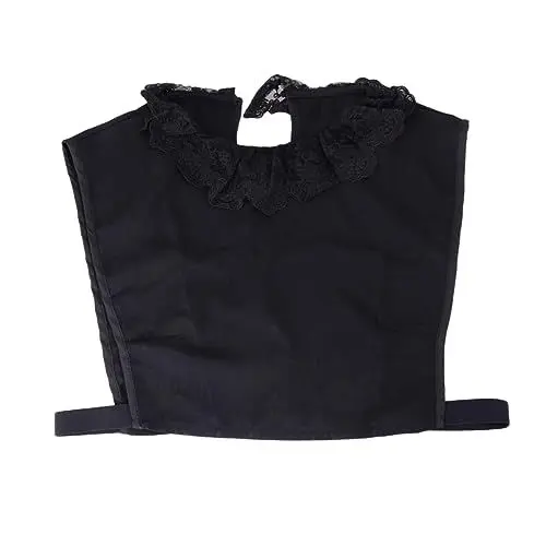Produktbild: SAFIGLE 1 Stück Halbhemd mit abnehmbarem Kragen unter Pullovern gefälschte Kragen Damen Kragen kropfkette Detachable collar abnehmbarer Kragen abnehmbarer gefälschter Kragen Winter