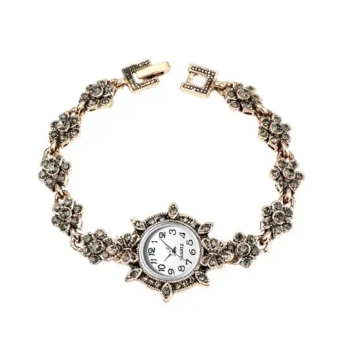 Produktbild: SAFIGLE 1stk Anschauen Uhren Für Damen Armbanduhr Betrachten Diamantuhren Weibliche Freizeituhr Diamantarmbänder Für Frauen Boho-dekor Uhr Im Böhmischen Stil Diamantarmband Zinklegierung