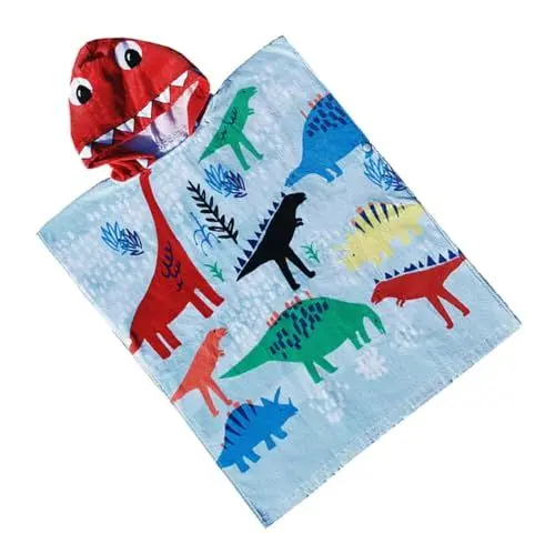 Produktbild: SAFIGLE 1stk Kapuzenmantel Baby-Poncho Kapuzenhandtücher Babybadetücher Kapuzenponcho Kapuzenhandtuch Baby-strandtücher Badehandtuch Strandhandtuch Bademantel Mit Kapuze Kind