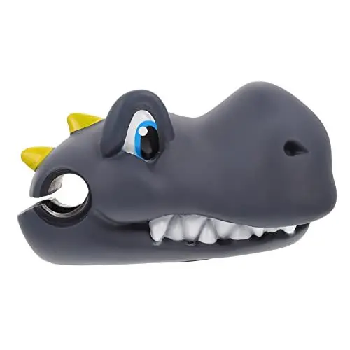 Produktbild: SAFIGLE 1stk Lenker Dekoration Roller- Lenker- Verzierung T-bar-kopfspielzeug Sprungstock Kopf Eines Dinosauriers Tretroller-kopfspielzeug Miniatur Laufrad Kieselgel Tanga Blinddarm Kind
