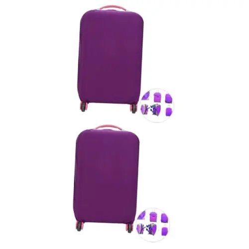 Produktbild: SAFIGLE 2St Kofferabdeckung Koffer staubdichter Schutz Kofferschutz Gepäckschutz Trolley Koffer aus hochelastischem Stoff Kofferhülle kofferwage Gepäckabdeckung Gepäck staubdichter Schutz
