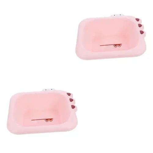 Produktbild: SAFIGLE 2St Waschbecken für Neugeborene Babybadewanne Badewanne für Neugeborene Baby zeug kinder badewanne Babywaschbecken Karikatur Säuglingsprodukte Werkzeug Wäschewanne Furzbecken pp