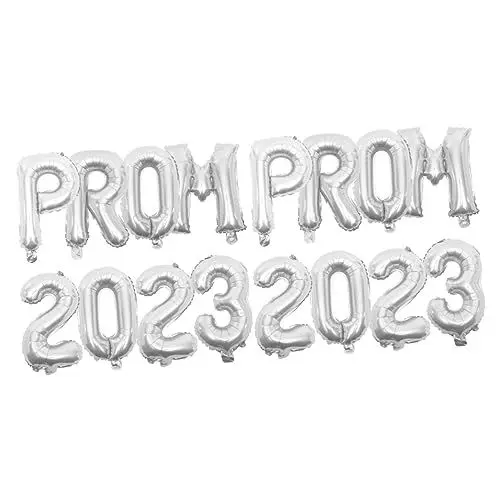 Produktbild: SAFIGLE 2 Sets Charmante Abschlussballons Set Dekorationen Aluminiumfolie Partyballons Für Geburtstage Zum Feiern