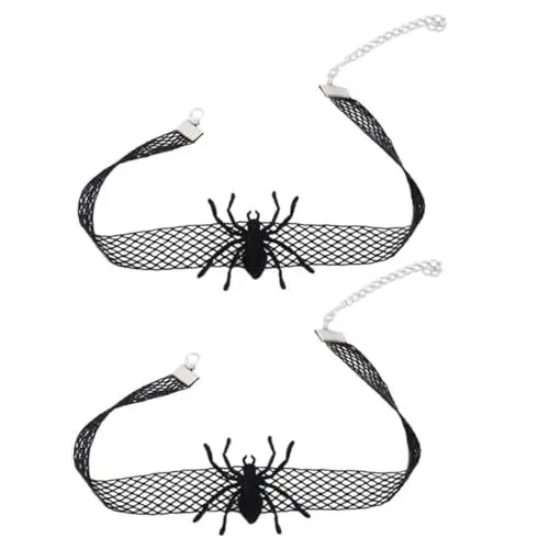 Produktbild: SAFIGLE Dekorative Halloween Spinne Gothic Spinne Dehnbare Elastische Kette