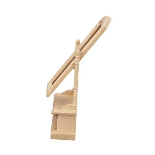 Produktbild: SAFIGLE 3 STK Modell-ankleidespiegel DIY-Spielzeug Aus Holz Retro-möbel Puppenhauszubehör Heimzubehör Wohnkultur Mini-häuser Holzmöbel Mini-hausverzierung Birke Hölzern Kunsthandwerk