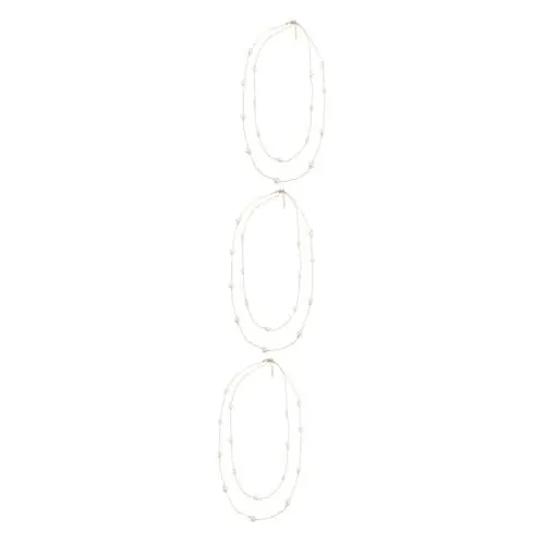 Produktbild: SAFIGLE 3st Mehrlagige Perlenkette Boho-schmuck Kette Damenkette Schmuck Für Colliers Halskette Für Für Goldanhänger Zierliche Perle Legierung Golden