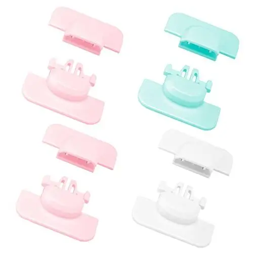 Produktbild: SAFIGLE Sicherheits-kühlschranktürschloss Für Jungen Und Mädchen Kühlschrank Kleinkind-sicherheitsriegel 4-teiliges Set Baby-schrankschlösser Zufällige Farbe