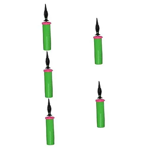 Produktbild: SAFIGLE 5 Stück Handpumpe Grüne Luftballons Elektrische Luftballonpumpe Tragbares Elektrisches Ballongebläse Bogenballonpumpe Ballonpumpe Handballon-Inflatorpumpe Kleine
