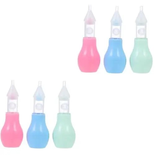 Produktbild: SAFIGLE 2sets Reiniger Baby Staus Relief Silikon Jungen Und Mädchen Entferner 3 Stücke * 2