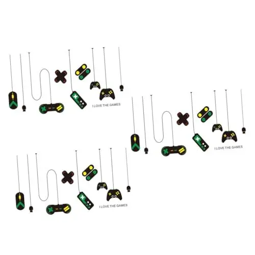 Produktbild: SAFIGLE 3sets Kinderzimmer Wandtattoo Jungen Schlafzimmer Brief Kunst Aufkleber 25x70cm Einzigartige Dekorative Jungen 2 Stücke * 3