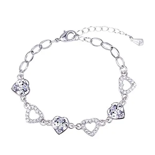 Produktbild: SAFIGLE Modeschmuck Diamantarmband Charm Bequem Zu Tragendes Fußkettchen Für Besondere Anlässe