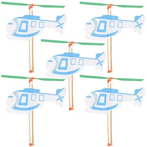 Produktbild: SAFIGLE Ferngesteuertes Flugzeug 5 Stücke Fliegender Hubschrauber Spielzeug Hand Hubschrauber Propeller Hubschrauber Für Outdoor Spielzeug Kinder Ferngesteuertes Flugzeug Kinderspielzeug