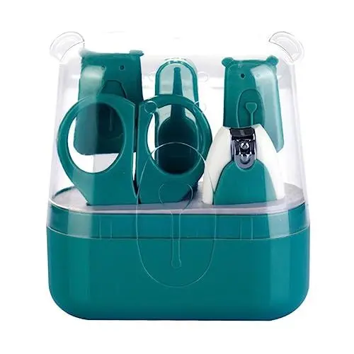 Produktbild: SAFIGLE Satz Nagelscheren-set Nagelschere Für Kleinkinder Baby-nagelknipser-kit Säugling Baby Baby-maniküre-set Kindergarten-pflegeset Kinderschere Pediküre Abs Neugeboren Werkzeug