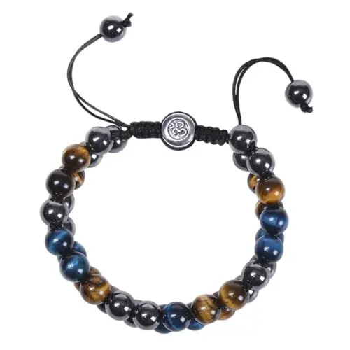 Produktbild: SAFIGLE Perlenarmband Steinarmband Für Frauen Tigerauge Stein Hand Ornament