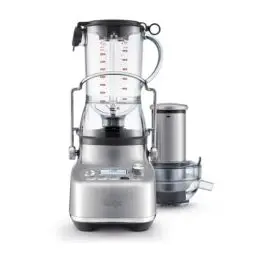 Produktbild: Sage - The 3X Bluicer Pro - Leistungstarker Mixer und Entsafter in Einem - Smoothie Maker, Einfach zu Reinigen, 1,5 L Behälter, Breiter Einfüllschacht - Gebürsteter Edelstahl