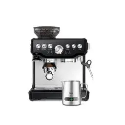 Produktbild: Sage - The Barista Express - Kaffeemaschine mit manuellem Milchaufschäumer & integriertem Mahlwerk - 16 Mahlgradeinstellungen, automatisches Mahlen, individueller Milchschaum - Schwarzer Trüffel