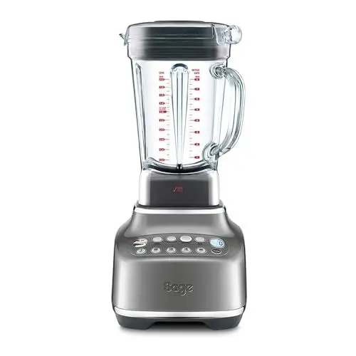 Produktbild: Sage - The Q - Quick Super Blender - 2400 W Mixer, 4 One-Touch-Programme, Küchenmaschine - 2 l Fassungsvermögen - Smoked Hickory