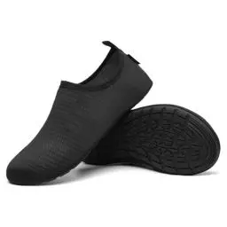 Produktbild: SAGUARO Badeschuhe Herren Wasserschuhe Damen Schwimmschuhe Aquaschuhe Schnell Trocknend Strandschuhe Surfschuhe Leicht Neoprenschuhe Wassersportschuhe Tauchschuhe Nacht Gr. 42/43 EU