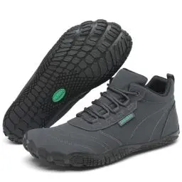 Produktbild: SAGUARO Barfußschuhe Herren Barfuss Schuhe Damen Barfusschuhe Leicht Zehenschuhe Bequem Fitnessschuhe rutschfest Traillaufschuhe Barefoot Shoes mit Zero-Drop Sohle Grau,EU Gr.38
