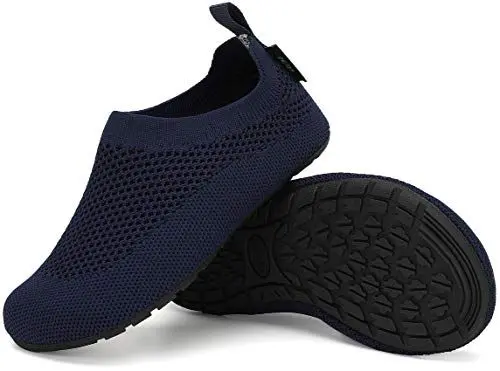 Produktbild: SAGUARO Hausschuhe Kinder Mädchen Hüttenschuhe Leichte Atmungsaktiv Pantoffeln Navy Blau 36/37 EU