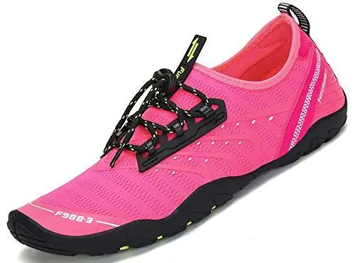 Produktbild: SAGUARO Unisex Badeschuhe Schnell Trocknend Aquaschuhe Weiche Atmungsaktiv Leicht rutschfest Schwimmschuhe 42