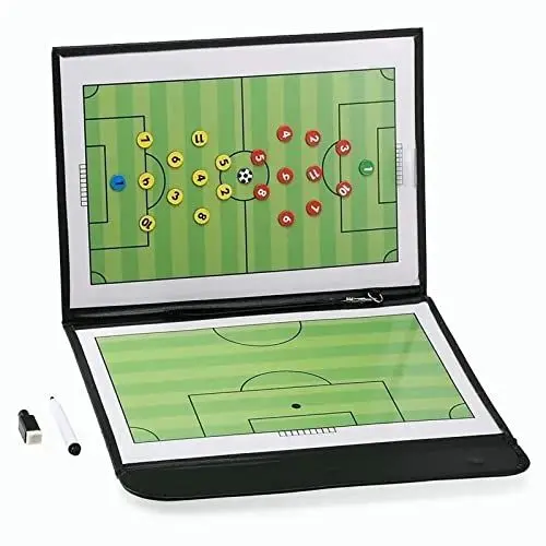 Produktbild: Sahgsa Fußball-Trainingstafel, Fußball-Taktiktafel, Zwischenablage, Taktisches Magnettafel-Set mit Markierungsstift