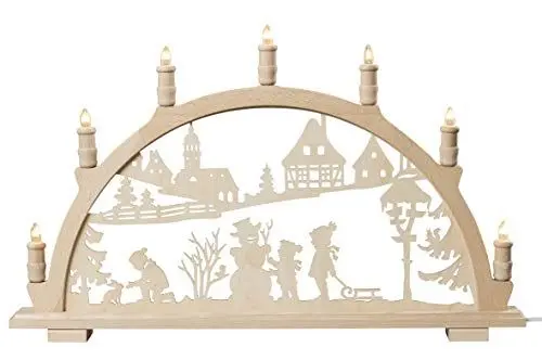 Produktbild: Saico LBE2017 Lichterbogen, Holz, farbig, groß