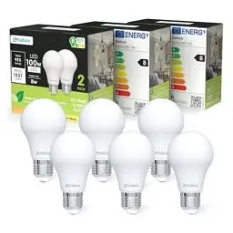 Produktbild: sailsco Klasse B E27 LED Warmweiss Lampe,8W 2700K 1521 Lumen Warmweiß Lampen,A60 Energiesparlampe 100W Glühbirne Ersetzt,Nicht Dimmbar Leuchtmittel,6 Stück