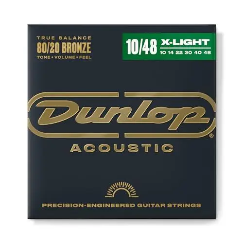 Produktbild: JIM DUNLOP - DAB1048 - Akustikgitarren-Saiten - Bronze 80/20 Extra Light 10-14-22-30-40-48