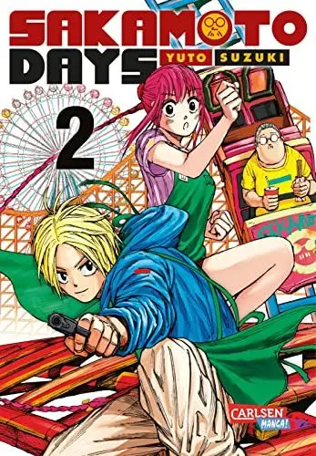 Produktbild: Sakamoto Days 2: Abgedrehte Action-Comedy-Mangaserie über einen Auftragsmörder im (Fast-)Ruhestand