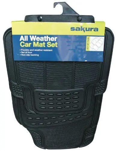Produktbild: Sakura Universal Gummi Automattten-Set, schwarz
