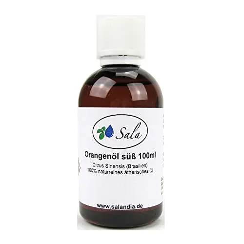Produktbild: Sala Orangenöl Brasilien ätherisches Öl süß kaltgepresst naturrein (100 ml PET-Flasche)