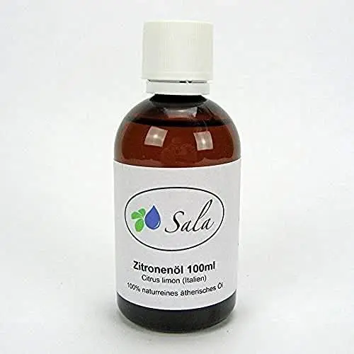 Produktbild: Sala Zitronenöl ätherisches Öl naturrein (100 ml PET-Flasche)