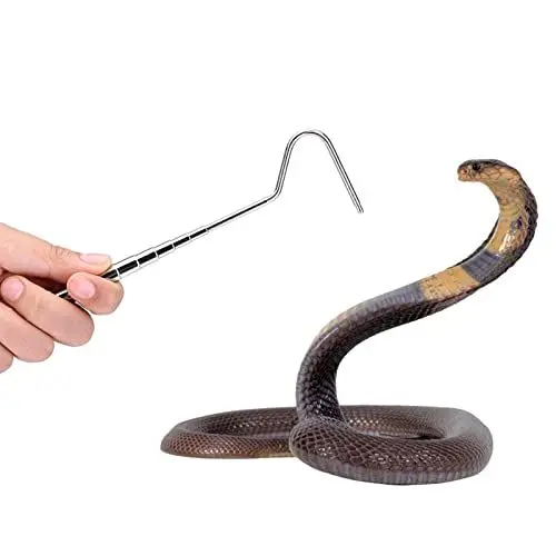 Produktbild: SALALIS 1 Schlangenhaken, Einziehbarer Schlangenhaken, Einziehbarer Schlangenfänger Haken Zum Fangen Von Schlangen Oder Anderen Reptilien