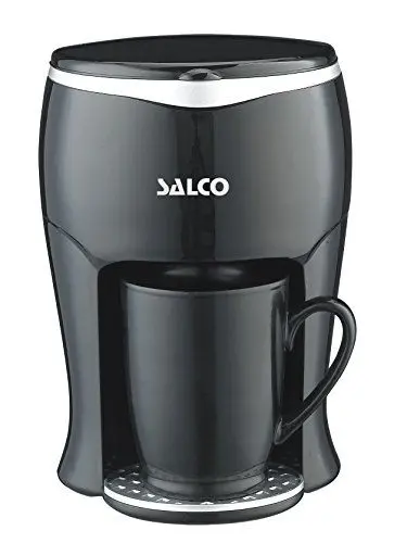 Produktbild: Salco Ein-Tassen-Kaffeemaschine für Kaffee oder Tee inkl. Keramiktasse 150ml