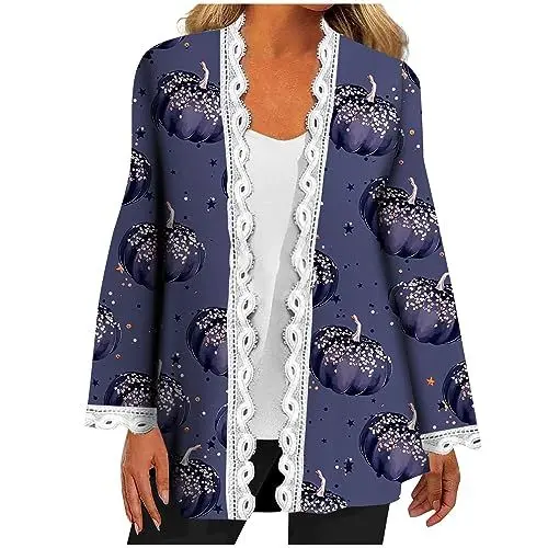 Produktbild: Sale Angebote Angebote Damen Leichter Mantel Damen Winterparka Damen 48 Trenchcoat Damen Blau Cargo Jacke Damen Strickmantel Damen Poncho Mit Ärmeln Damen Danenkleidung Sale Sale