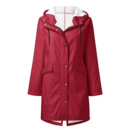 Produktbild: Sale Angebote Blitzangebote Mantel Damen Winter Elegant Parka Damen Große Größen Trenchcoat Damen Blau Dünne Steppjacke Damen Sommer Damenmantel Winter Lang Mit Kapuze Meine Bestellungen Anzeigen