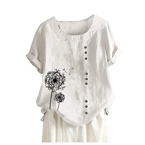 Produktbild: Sale Angebote Blitzangebote Tops Fuer Damen Grosse Groessen Langes Hemd Damen Sommer Batik Farben Für T-Shirts Damen Elegante Bluse Oberteile Damen Sommer T Shirt Meine Bestellungen Sale